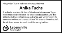 eine Anzeige