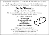 eine Anzeige