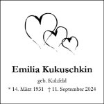 eine Anzeige