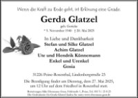 eine Anzeige
