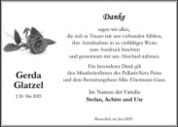 eine Anzeige