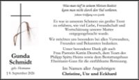 eine Anzeige