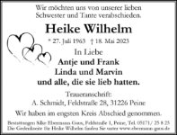 eine Anzeige