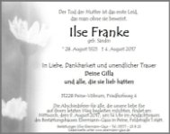 eine Anzeige