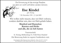 eine Anzeige