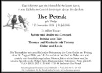 eine Anzeige