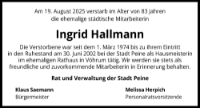 eine Anzeige