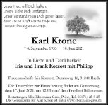 eine Anzeige