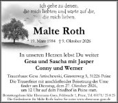 eine Anzeige