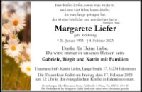 eine Anzeige