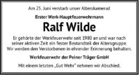 eine Anzeige