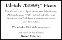eine Anzeige