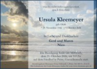 eine Anzeige