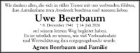 eine Anzeige